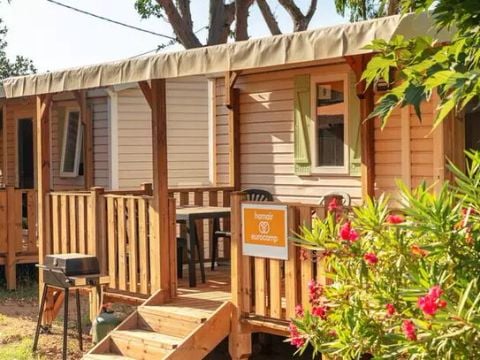 MOBILHOME 6 personnes - Comfort | 2 Ch. | 4/6 Pers. | Terrasse surélevée | Clim.