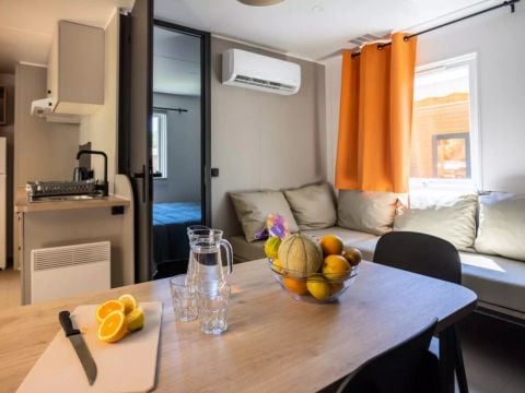MOBILHOME 6 personnes - Riviera 4 Pièces 6 Personnes Climatisé + TV