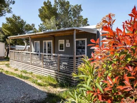 MOBILHOME 4 personnes - Mobil-Home Iroise 3 Pièces 4 Personnes Climatisé 2sdb
