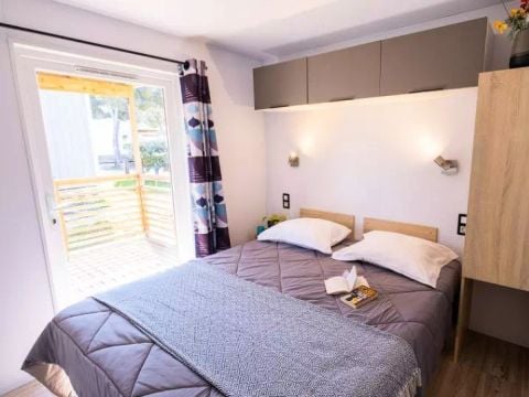 MOBILHOME 4 personnes - Mobil-Home Iroise 3 Pièces 4 Personnes Climatisé 2sdb