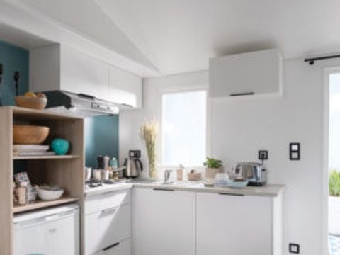 MOBILHOME 4 personnes - Cottage Opale  Vacances - 2 Chambres -  27m2 - Terrasse en bois