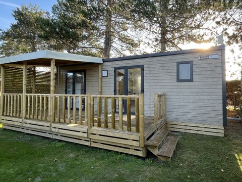 MOBILHOME 4 personnes - Cottage Opale Cocoon 2 Chambres  30 m2- Terrasse semi-couverte