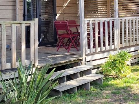 MOBILHOME 4 personnes - Cottage Opale Lounge -  2 Chambres -  30 m2- Terrasse semi-couverte
