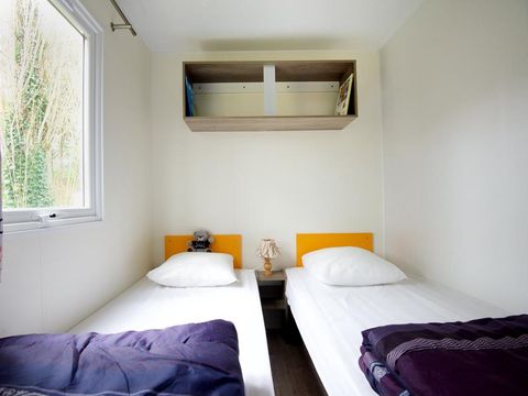 MOBILHOME 6 personnes - CONFORT 31m² - 3 chambres avec terrasse couverte