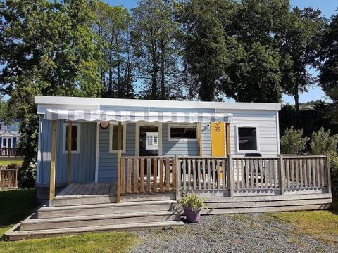 MOBILHOME 6 personnes - CONFORT 31m² - 3 chambres avec terrasse couverte