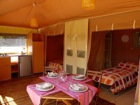 BUNGALOW TOILÉ 5 personnes - Bungalow Toilé Maldives STANDARD 26m² 2 chambres + terrasse couverte 13m² / sans sanitaire - PMR