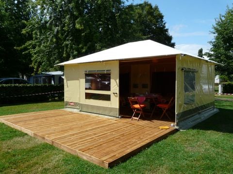 BUNGALOW TOILÉ 5 personnes - Bungalow Toilé Maldives STANDARD 26m² 2 chambres + terrasse couverte 13m² / sans sanitaire - PMR