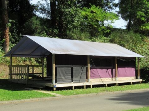 TENTE 5 personnes - Freeflower STANDARD 37m² - 2 chambres dont terrasse couverte 13 m² / sans sanitaires