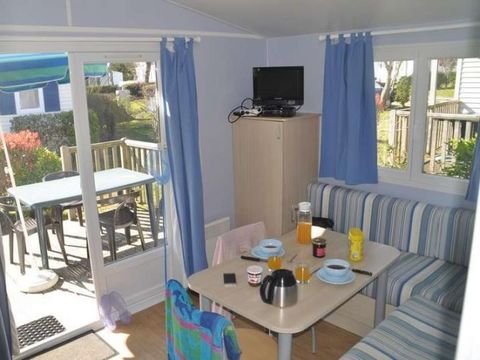 MOBILHOME 2 personnes - STANDARD 20m² 1 chambre - terrasse