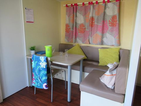 MOBILHOME 4 personnes - STANDARD 25m² - 2 chambres + terrasse intégrée