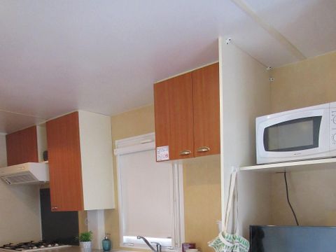 MOBILHOME 4 personnes - STANDARD 25m² - 2 chambres + terrasse intégrée