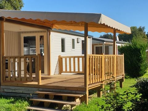 MOBILHOME 8 personnes - CONFORT 33m² -3 chambres avec terrasse couverte