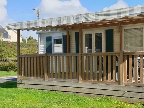 MOBILHOME 8 personnes - CONFORT 35m² -  3 chambres avec terrasse couverte et lave-vaisselle