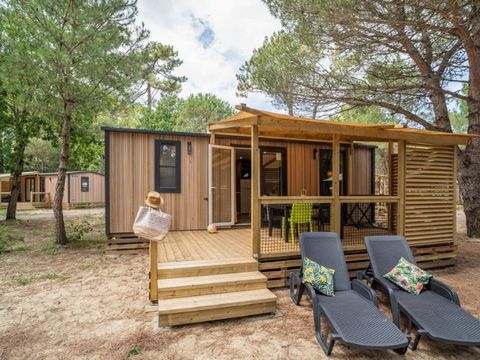 MOBILHOME 4 personnes - Cottage Iris 4 pers 2 Ch 1 Sdb ****