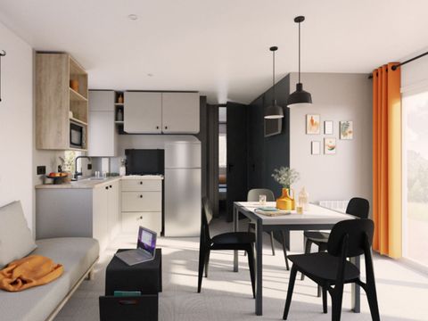 MOBILHOME 8 personnes - Cottage Rosa 8 pers 4 Ch 2 Sdb ***
