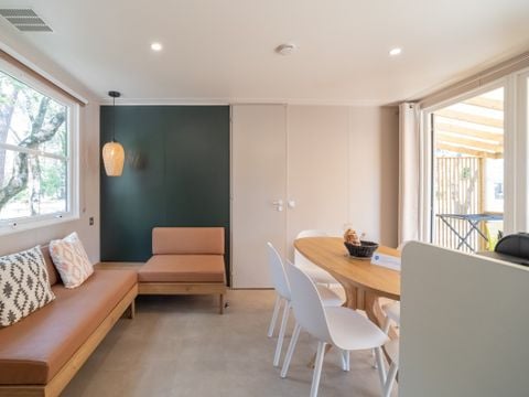 MOBILHOME 6 personnes - Cottage Hortense 6 pers 3 Ch 2 Sdb ****