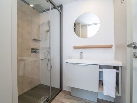 MOBILHOME 4 personnes - Cottage Tulipe 4 pers 2 Ch 2 Sdb Premium