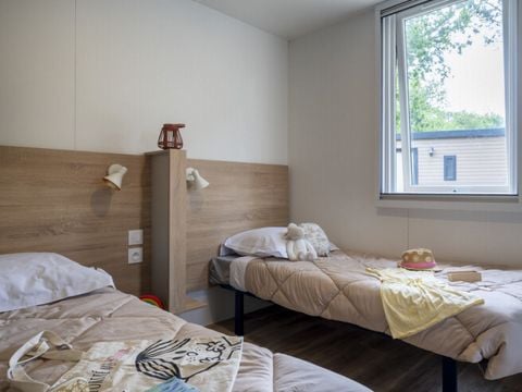 MOBILHOME 4 personnes - Cottage Tulipe 4 pers 2 Ch 2 Sdb Premium