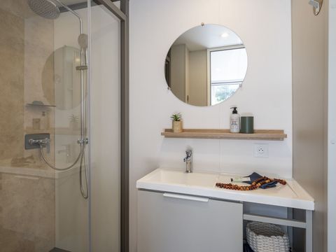 MOBILHOME 4 personnes - Cottage Tulipe 4 pers 2 Ch 2 Sdb Premium