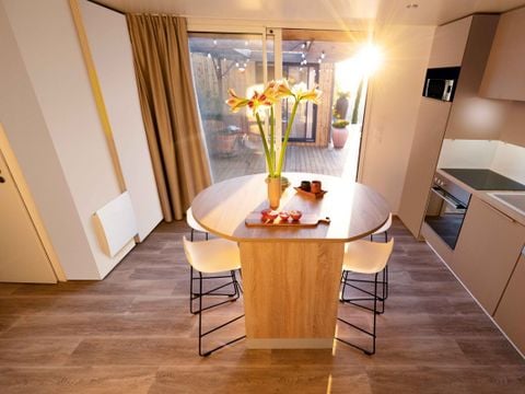 MOBILHOME 4 personnes - Cottage Tulipe 4 pers 2 Ch 2 Sdb Premium