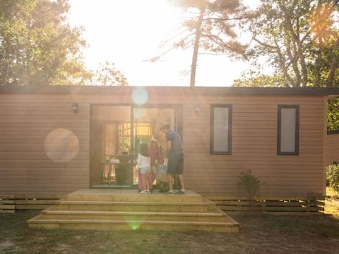 MOBILHOME 4 personnes - Cottage Tulipe 4 pers 2 Ch 2 Sdb Premium