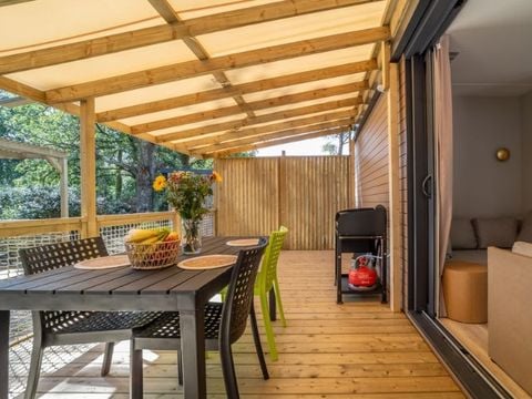 MOBILHOME 4 personnes - Cottage Tulipe 4 pers 2 Ch 2 Sdb Premium