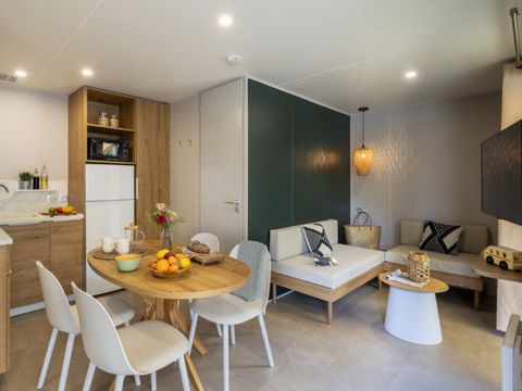Mobilhome 4 personnes - Cottage 4 Paces 2 Chambres TV LV Ventilateur Iris