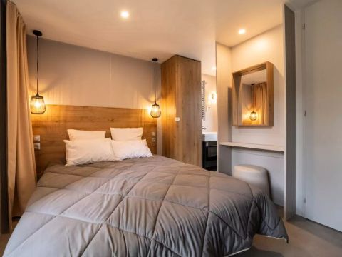 MOBILHOME 4 personnes - Cottage Jacinthe 3 Pièces 4 Personnes Climatisé + TV 2sdb ****