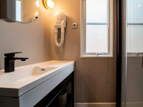 MOBILHOME 4 personnes - Cottage Jacinthe 3 Pièces 4 Personnes + TV