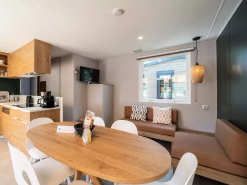 MOBILHOME 6 personnes - Cottage Hortense 4 pièces 6 personnes + TV