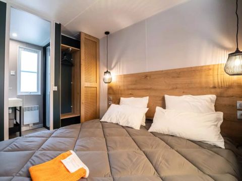 MOBILHOME 6 personnes - Cottage Hortense 4 Pièces 6 Personnes Climatisé + TV 2sdb ****