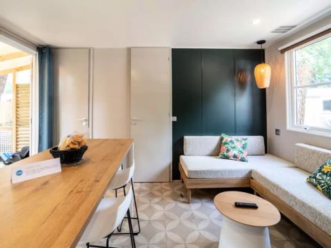 MOBILHOME 6 personnes - Cottage Violette 4 Pièces 6 personnes + TV ***