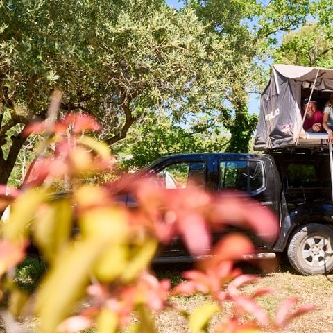 Kampeerplaats - Standplaats (auto + caravan/tent + elektriciteit + water)
