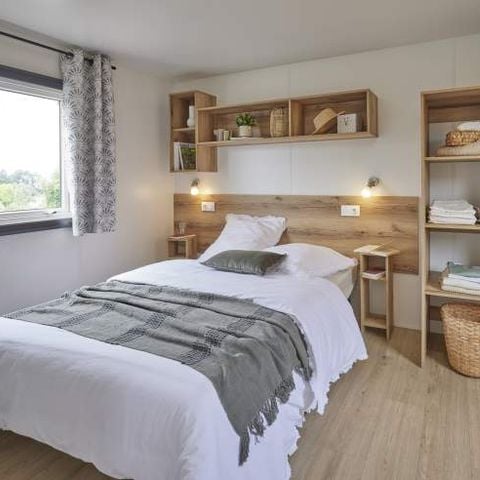 Mobilheim 4 Personen - Mobilheim PREMIUM - 33m² - 2 Zimmer + Klimaanlage (zugänglich für Personen mit eingeschränkter Mobilität)