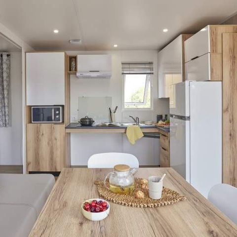 Mobile home 4 persons - Mobil-home PREMIUM - 33m² - 2 bedrooms + Air-conditioning (PMR accessible)