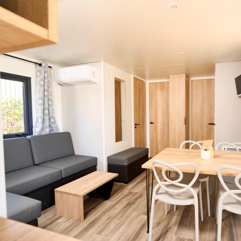 Mobile home 6 persons - Mobile home PREMIUM - 32 m² - 3 bedrooms + air conditioning
