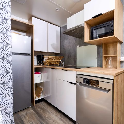 MOBILE HOME 6 people - Mobile home PREMIUM - 32 m² - 3 bedrooms + air conditioning