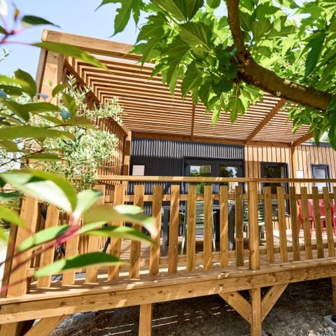 MOBILE HOME 6 people - Mobile home PREMIUM - 32 m² - 3 bedrooms + air conditioning