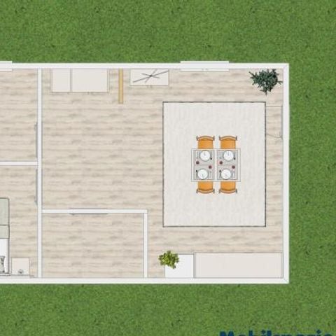 Bungalow 6 persons - Bungalow trilocale 5 posti