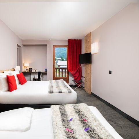 Hotelkamer 4 personen - Superior vierpersoonskamer