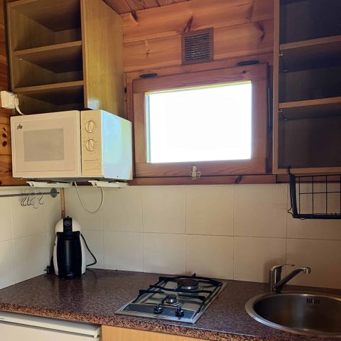 Bungalow 4 Personen - Bungalow Basic Family Litera (Etagenbett)