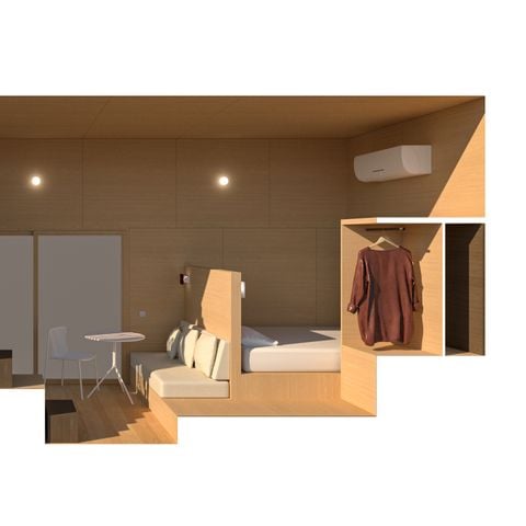 ALOJAMIENTO INUSUAL 2 personas - Familia Tiny Home