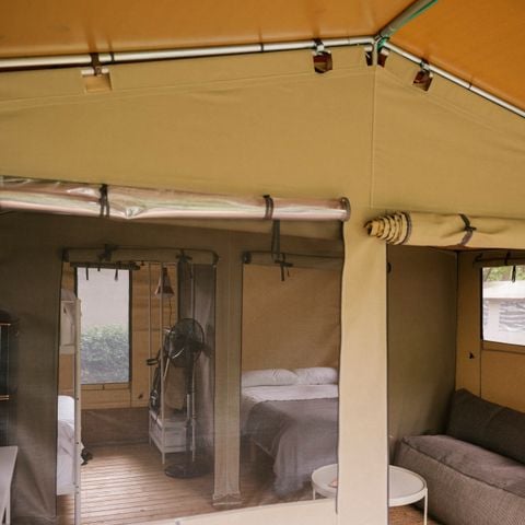 CANVAS AND WOOD TENT 2 people - Cottage Family Tent