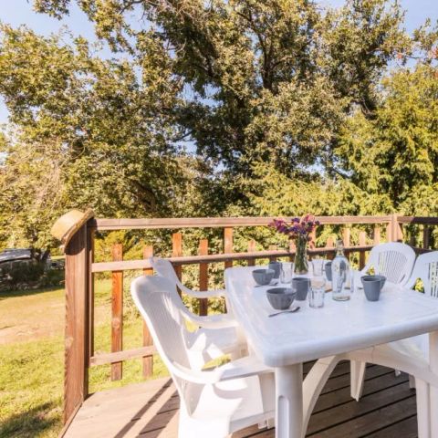 MOBILHOME 4 personas - Mobil home Zen 3 Piezas 4 Personas + TV