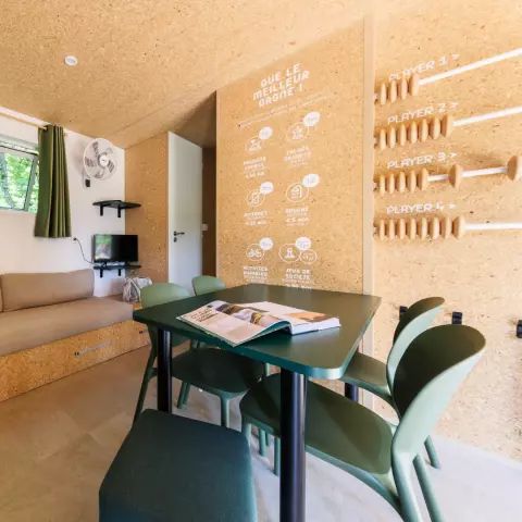 MOBILHOME 4 personnes - Mobil-Home Happy 3 Pièces 4 Personnes + TV