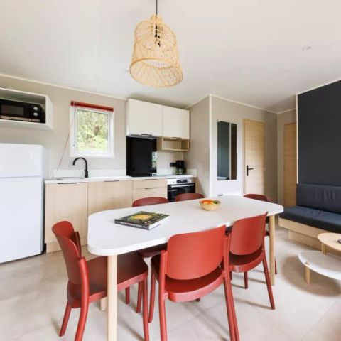 MOBILHOME 6 personas - Cottage Premium 4 Habitaciones 6 Personas + TV 2sdb