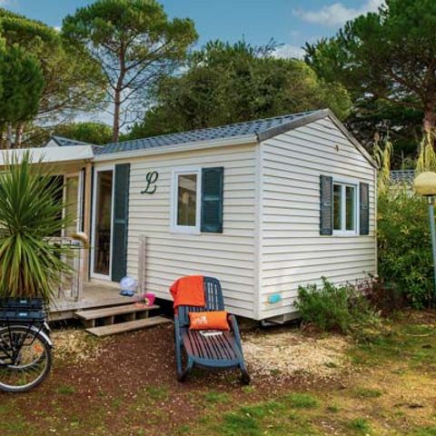 BUNGALOW 6 personnes - Comfort XL | 3 Ch. | 6 Pers. | Terrasse surélevée | Clim. | TV