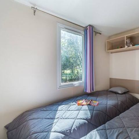 BUNGALOW 4 people - Mobile home | Comfort | 2 Bedrooms | 4 Pers | Raised terrace | Air conditioning | TV
