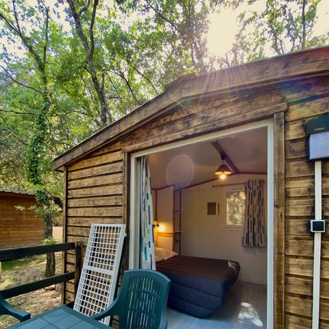 Chalet 2 Personen - Hotelchalet mit Bad / ohne Küche