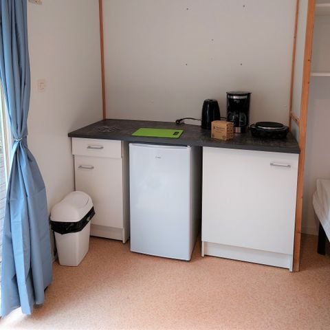 CHALET 2 personnes - CHALET PRET A CAMPER avec kitchenette / sans salle de bain